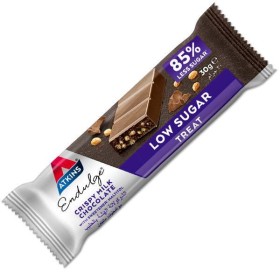 Atkins Endulge Crispy Milk Chocolate Μπάρα Σοκολάτας Γάλακτος, 30gr