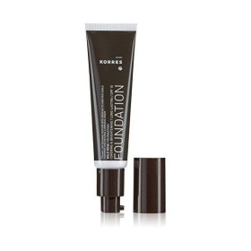 Korres Foundation Make Up Wild Rose SPF15 Άγριο Τριαντάφυλλο RF4 για Υψηλή Κάλυψη & Διάρκεια, 30ml