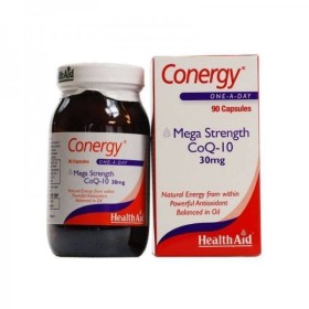 HEALTH AID Conergy CoQ-10 30mg - 90 Capsules