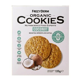 FREZYDERM ORGANIC COOKIES COCONUT 135GR