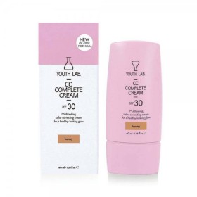 YOUTH LAB CC Complete Cream Honey SPF30 Ενυδατική & Καλυπτική Κρέμα Προσώπου 40ml