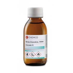 Chemco Citronella Oil Έλαιο Σιτρονέλας, 100ml