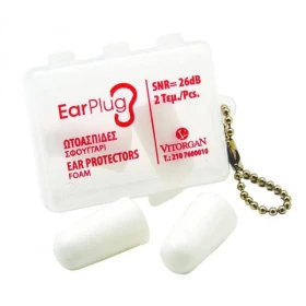 Pharmalead Earplug Foam Pu Υποαλλεργικές Ωτοασπίδες Αφρού, 2 τεμάχια