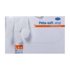 HARTMANN Peha-Soft Vinyl Powderfree Extremely Whipless Vinyl Examination Gloves 100 Pieces