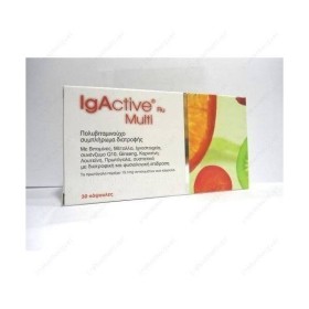 Novapharm Igactive Flu Multi , Πολυβιταμινούχο συμπλήρωμα διατροφής 30 κάψουλες