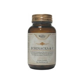 Sky Premium Life Echicacea & Vitamin C Συμπλήρωμα Διατροφής με Εχινάκεια και Βιταμίνη C 60Tabs.