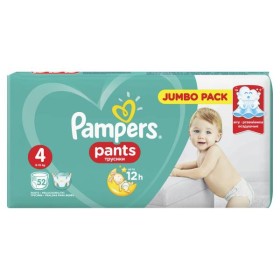 PAMPERS PANTS No4  (9-14kg) 52 TEMAXIA