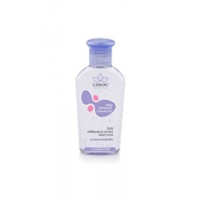 Camoil Johnz - Zarbis Hand Sanitizing & Cleansing Gel Ζελέ Καθαρισμού Χεριών χωρίς Νερό, με άρωμα Τριαντάφυλλου, 80 ml