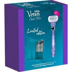GILLETTE Promo Venus Swirl Μηχανή & Δώρο Σετ Πινέλων Make Up