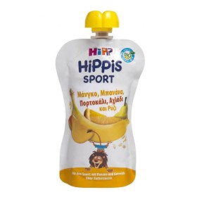 Hipp Sport Φρουτοπολτός με Μάνγκο Μπανάνα Πορτοκάλι Αχλάδι & Ρύζι, 120gr