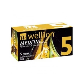 Wellion Medfine plus 31g για Στυλό Ινσουλίνης 5 mm 100 τμχ