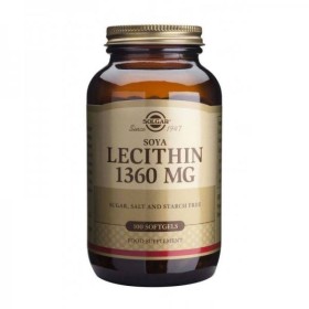 SOLGAR Lecithin 1360mg 100Softgels