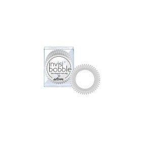 Invisibobble Λαστιχάκια Μαλλιών Slim Crystal Clear 3Τμχ