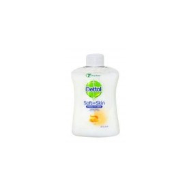 Dettol Soft on Skin Hard on Dirt Ανταλλακτικό Αντιβακτηριδιακό Υγρό Κρεμοσάπουνο με Μέλι, 250ml
