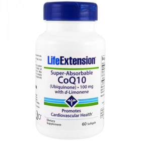 Life Extension Super Absorbable Co Q10 (100mg) Συμπλήρωμα με Συνένζυμο Co Q10, 60 softgels