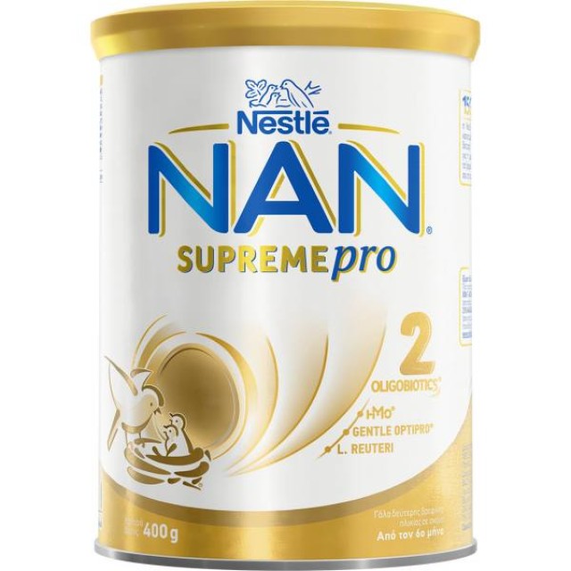 Nestle Γάλα σε Σκόνη Nan Supreme Pro 2 6m+ 400gr