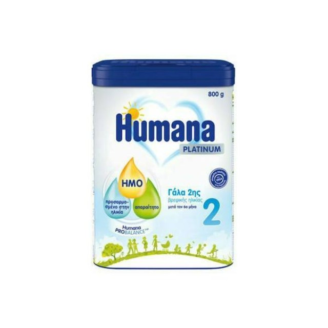 Humana Γάλα σε Σκόνη Platinum 2 6m+ 800gr