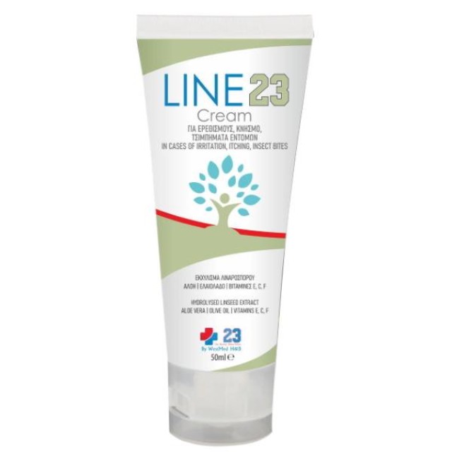 Line 23 Cream 50 ml για ερεθισμούς και τσιμπήματα