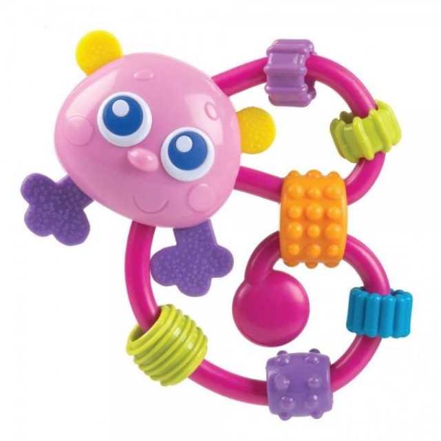 NUK Playgro Curly Critters Λιοντάρι 3+m - Playgro Curly Critters Ποντίκι 3+m