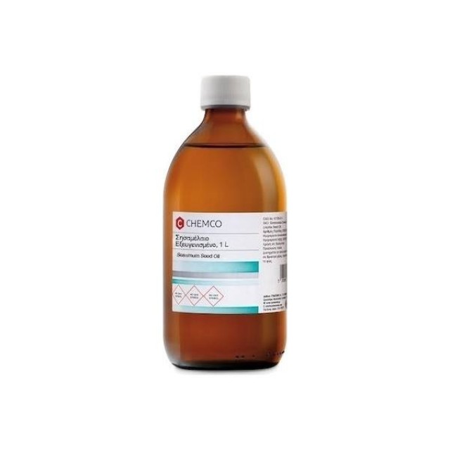 Chemco Sesamum Seed Oil Σησαμέλαιο Εξευγενισμένο 1000ml