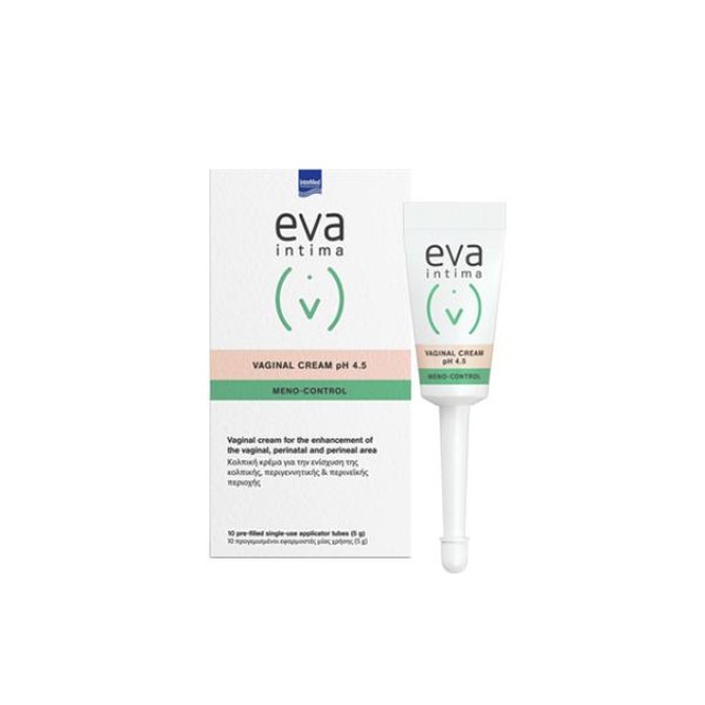 Intermed Eva Intima Meno-Control Vaginal Cream 10x5gr Pre-Filled Applicators