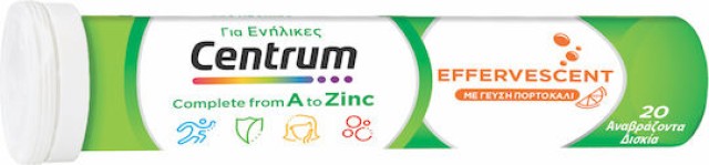 CENTRUM A-Z EFFERVESCENT 20 TABS