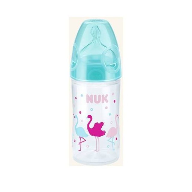 NUK New Classic Μπιμπερό Πλαστικό Ροζ με Θηλή First Choice Σιλικόνης M2 (10.743.578)