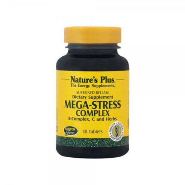 Natures Plus Mega-Stress Complex 30 tabs