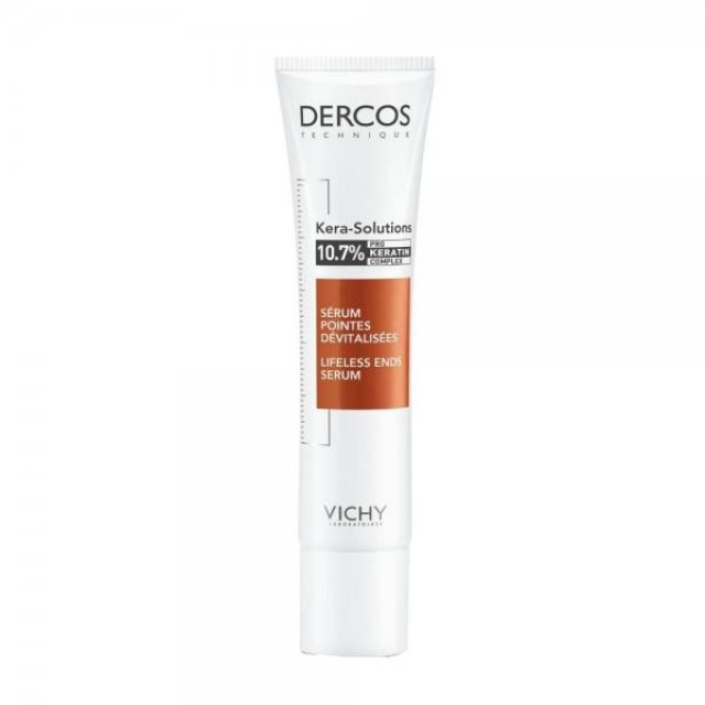 Vichy Dercos Kera-Solutions Lifeless Ends Serum Ορός Επανόρθωσης Μαλλιών, 40ml