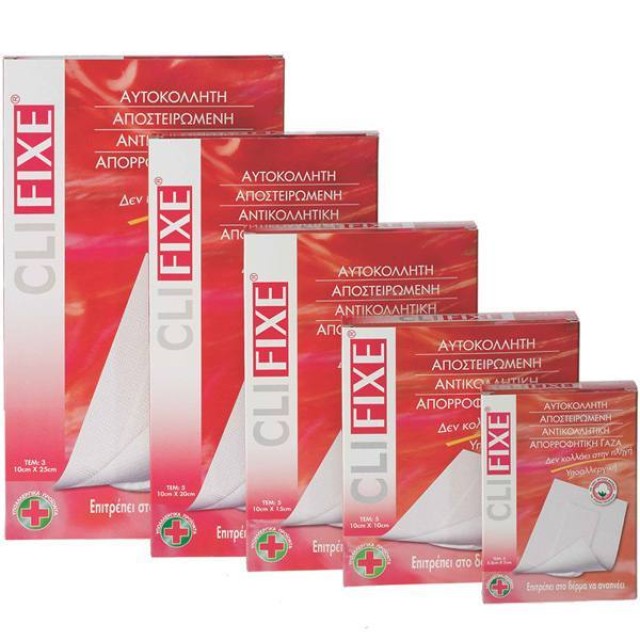 PHARMASEPT Clifixe 10CM X 15CM 5TEM