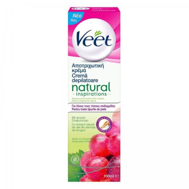 VEET Natural Inspirations Hair Removal Cream 100ml