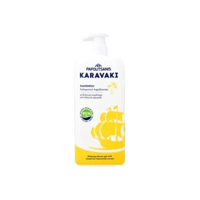 Papoutsanis Karavaki Αφρόλουτρο σε Gel Χαμομήλι 750ml