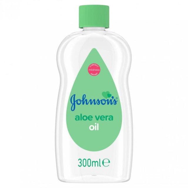 Johnsons Baby Aloe Vera Oil Ενυδατικό Λάδι, 300ml