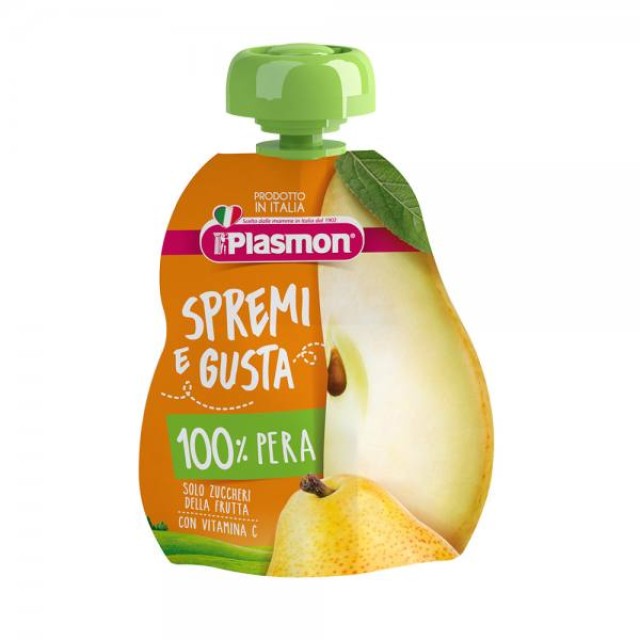 Plasmon Πουρές με αχλαδι 100 ml