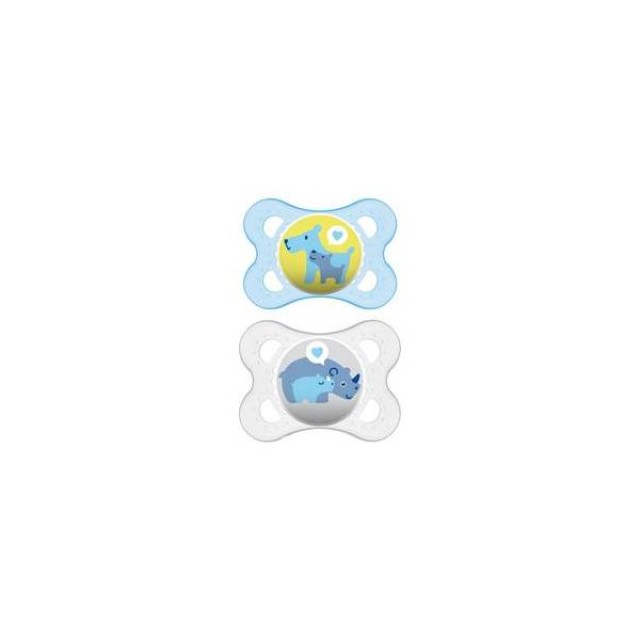 Mam Original Soother Rubber Blue - White 2-6m&2pcs 101L