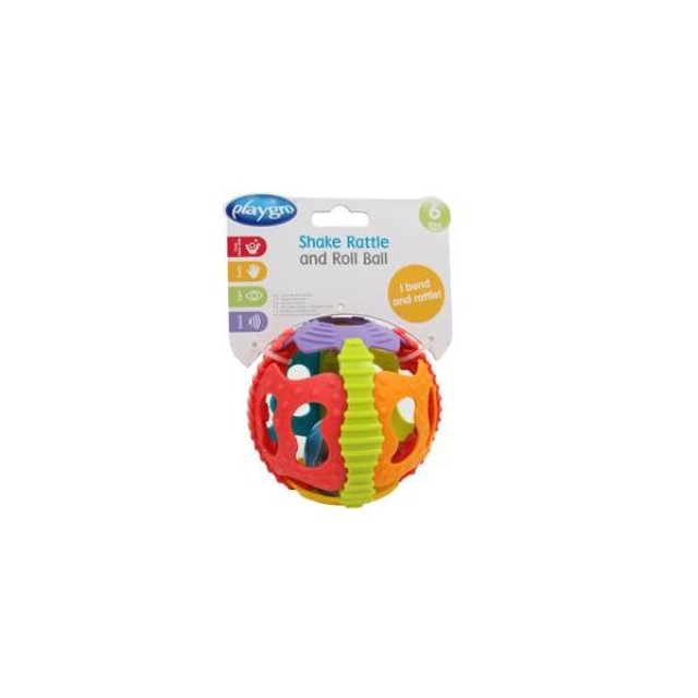 PLAYGRO shake rattle & roll ball