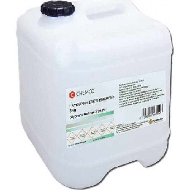 Chemco Glycerin Γλυκερίνη Φυτική, 5Kg