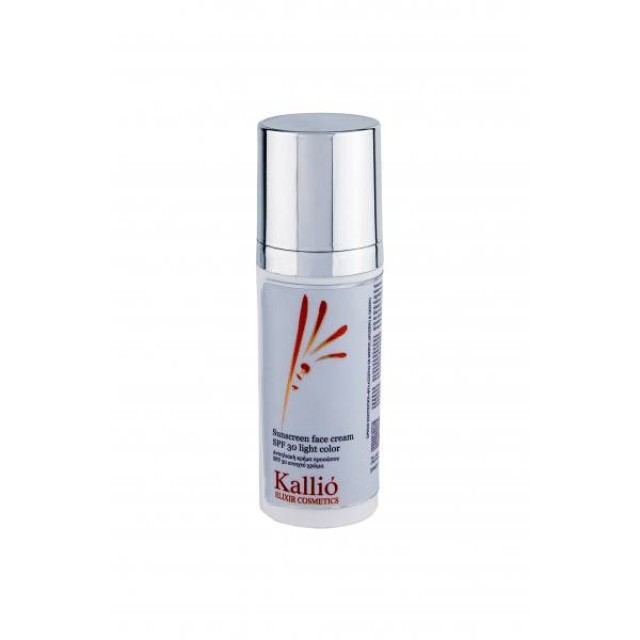 Kallio, Αντιηλιακή κρέμα προσώπου spf 30 ανοιχτό χρώμα 50ml