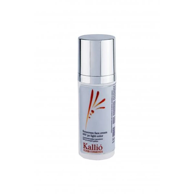 Kallio, Αντιηλιακή κρέμα προσώπου spf 30 ανοιχτό χρώμα 50ml