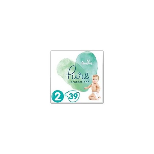 PAMPERS Pure Protection Μέγεθος 2 4-8Kg 39 Πάνες