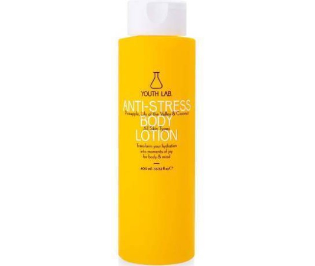 YOUTH LAB ANTI-STRESS BODY LOT PINEAPP, LILLY OF THE VALEY& 400 ml