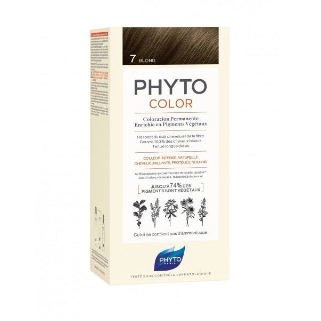 Phyto Phytocolor Νο 7 Blonde / Ξανθό, 1 τεμάχιο