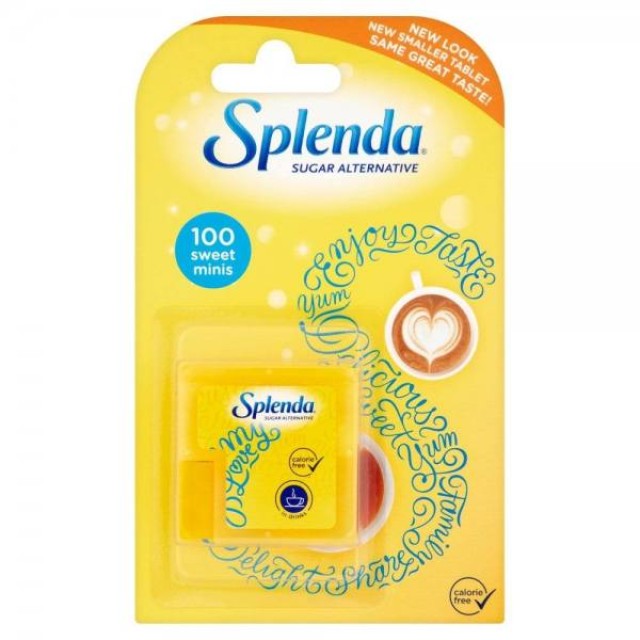 Splenda Sweet Minis Σουκραλόζη Υποκατάστατο Ζάχαρης, 100 τεμάχια