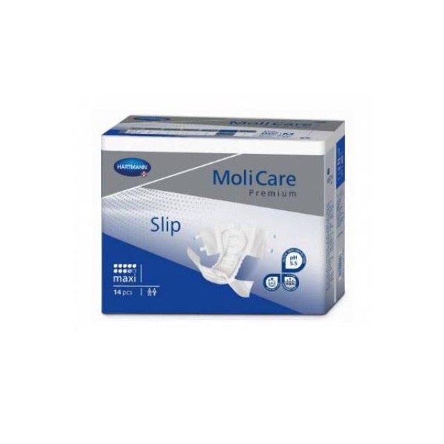 Hartmann Moli Care Premium Slip Maxi Σλιπ Ημέρας για Οξύτατη Ακράτεια, Μέγεθος X Large (169485), 14 τεμάχια