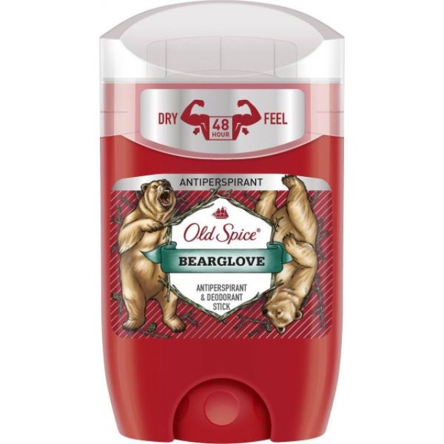 Old Spice Bearglove Deodorant And Antiperspirant Stick 50ml