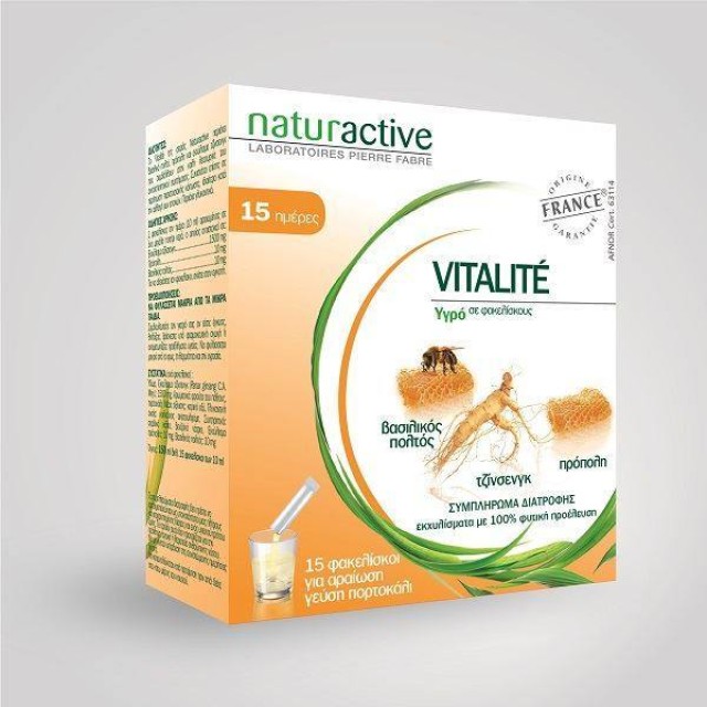 Naturactive Vitalité 15 Lens.x10ml