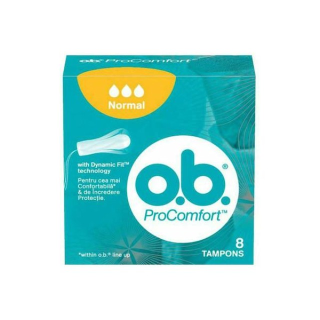 O.B. ProComfort Normal για Κανονική Ροή 8τμχ