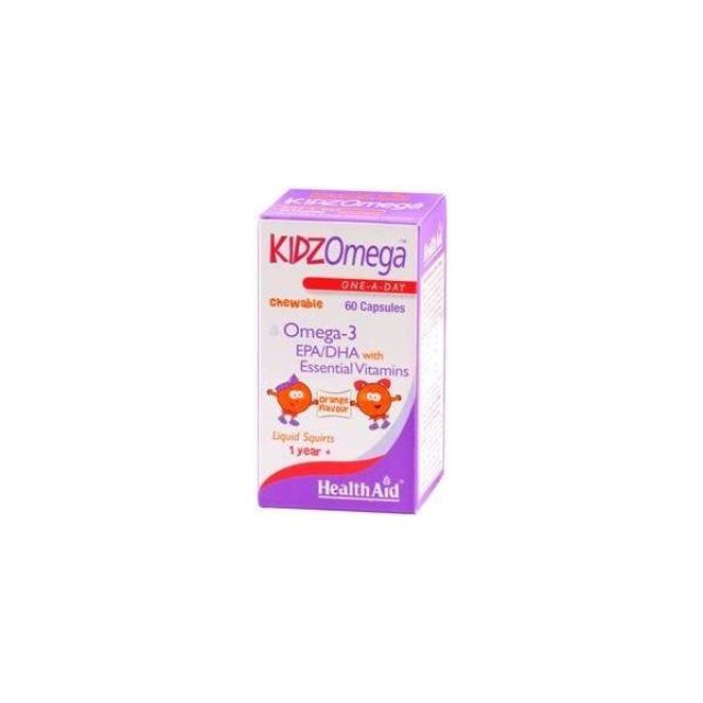 HEALTH AID KidzOmega Chewable Capsules 60s