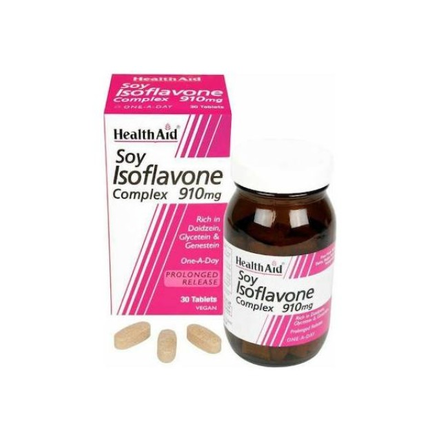 Health Aid Soy Isoflavone Complex 910mg 30 ταμπλέτες