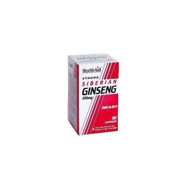 HEALTH AID Siberian Ginseng 250mg Capsules 30s